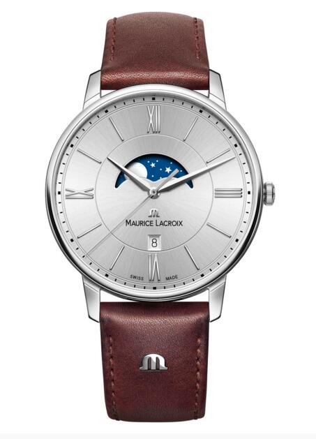 Maurice Lacroix Eliros Moonphase EL1108-SS001-110-1 replica watch sales